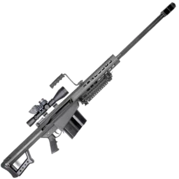 Barrett Barr 82a1 50bmg 29 Blk Sys W/ Scope 10rd
